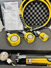 NEW Enerpac P142 + RSM100 RSM200 RSM300 Low Profile Cylinder Set in Case 30 Ton