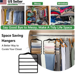 Closet Organizers and Storage,3 Pack Organization Storage Large, Black