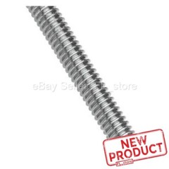 All Thread Rod 1/4-28″ Fully Threaded Rod 36″ Zinc Plated Steel 3 Feet Long NEW