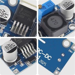 LM2596S DC-DC 3A Buck Converter Adjustable 3.2-46V Step-down Power Supply Module
