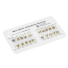 Dental Orthodontic MIM Monoblock Brackets Metal Mini Roth/MBT 0.022/0.018 Hook