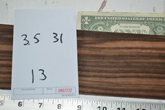 Macassar Ebony Raw Wood Veneer Sheet 3.5 x 31 inches 1/42nd thick 3K4672-32