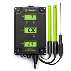 Milwaukee MC810US MAX pH/TDS/Temp Monitor for USA 110V for Hydroponics,