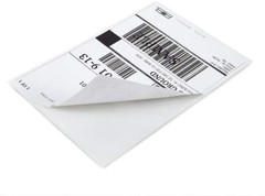 4x 500 Fanfold Direct Thermal Shipping Labels 4×6″ Blank for Zebra&Rollo Printer