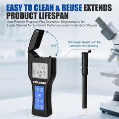 PODAYUDE Portable ATP Fluorescence Detector, Handheld Surface Cleanliness