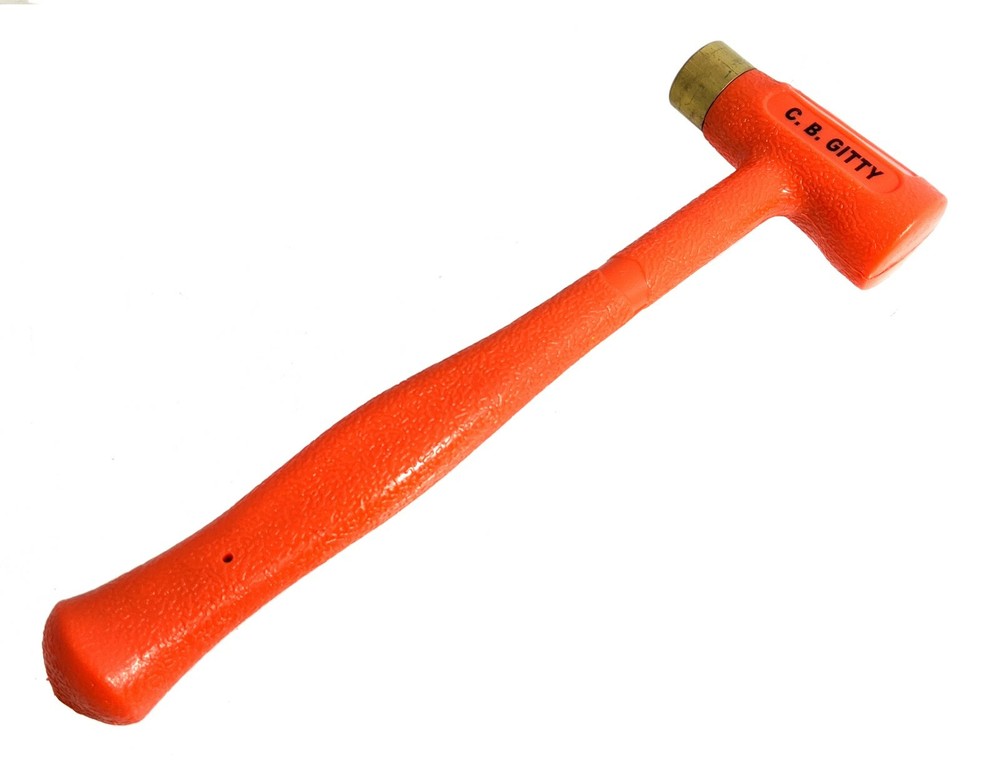 24-ounce Dual-Head Dead Blow Hammer – Brass & ABS heads – Great for Gunsmiths