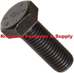 (10) 1/4-20×1 Grade 8 Bolts / Hex Head Cap Screws / 1/4x20x1 Plain / Black 1/4×1