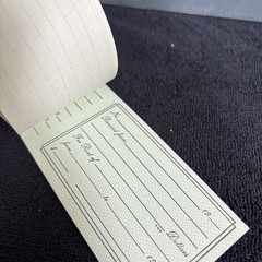 Vintage 1960’s Rent Receipt Book Ephemera