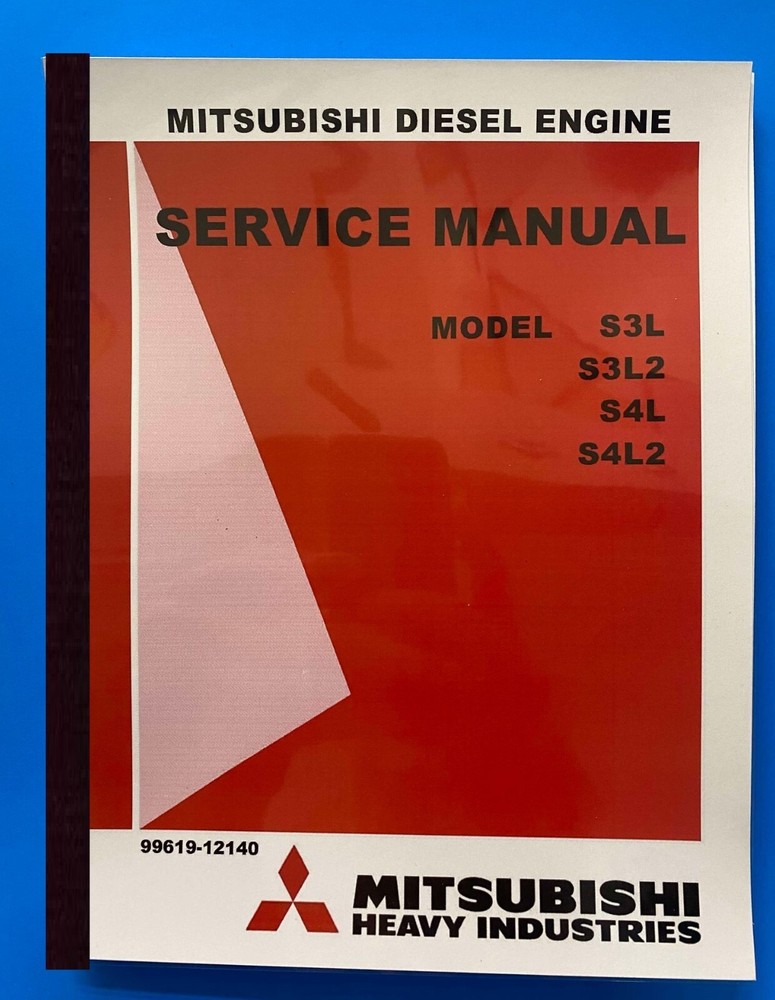 3 4 Diesel Engine Technical Service Manual Mitsubishi S3L S3L2 S4L S4L2 – Paper