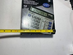 Victor Desktop Calculator 12 Digit Display 6.0 L x 7.5 W x 1.6 H