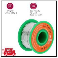1.5Mm Electronic Solder Wire Lead Free Rosin Flux Core Diameter 0.06In Large Siz