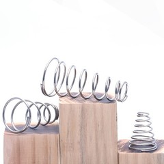 304 Stainless Steel A2 Conical Cone Compression Spring Springs 0.4-2mm Wire Dia