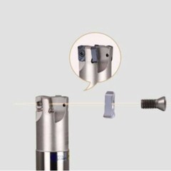 EXN03R C20-20-160 3F Fast Feed Holder Milling Cutter +10PC LNMU0303ZER-MJ insert