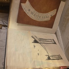 Fully Embellished Handmade World Traveler Themed Junk Journal 88 pages