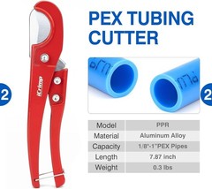 PEX Clamp Tool Kit PEX Ring Crimping & Removal 33pc for 3/8 1/2 3/4 1 inch