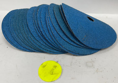 UNBRANDED RESIN BOND ZIRCONIA ALUMINA FIBRE CLOSED COAT DISC 36 GRIT LOT OF 21