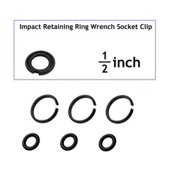 1/2” and 3/8″ Impact Retaining Ring Clip Friction Ring for Mmiwauukiiii
