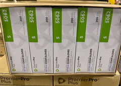 PremierPro Plus 5062 Nitrile Exam Gloves Size Small Case of 2000 Gloves