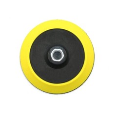 6 inches Backing Plate for Polishing Buffering Soft Wool with Hook and Loop Pad