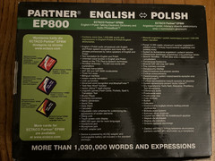CCTACO PARTNER EP800 ENGLISH POLISH Talking Dictionary & Audio