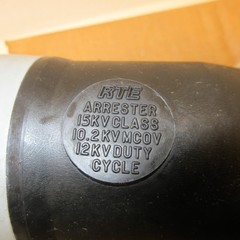 NEW Cooper RTE 3238018C12M 12KV Arrester Elbow 10.2 KV MCOV 8.3/14.4KV NIB