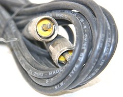 RG58 Coax Cable CB/ HAM Antenna 10FT(3m) Male to Male 9450