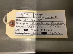 HENNY PENNY PFE590 8-head Pressure Fryer With Oil Filtration 208V 3Ph Tested