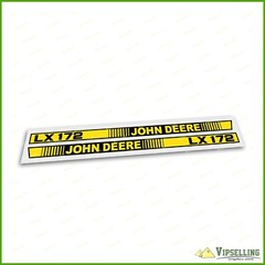 LX172 Lawn Tractor Hood Both Left Right Stripes Decals Stickers Part
