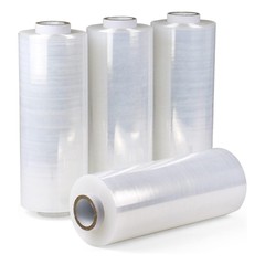 Cast Machine Length Stretch Wrap Clear Film 19.7″ x 5000′, 80 Gauge