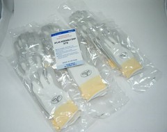ATLAS 370 SHOWA WORK GLOVES NITRILE RUBBER PALMS – 12 PAIR – SMALL / WHITE