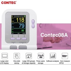 Digital Blood Pressure Monitor Arm Upper NIBP Meter Pulse Rate+4 Cuffs+Software