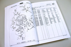 Ford 1700 Tractor Service Parts Operators Manual Owners Repair Catalog Set