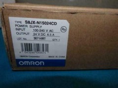 Omron S8JX-N15024CD S8JXN15024CD Power Supply 100-240VAC/24VDC,6.5A