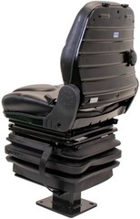 Case Backhoe Seat Black Vinyl Fits 480C 480D 480E 480F 570LXT 580M 580 Super M