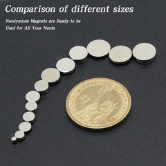 200PCS N35 Strong Neodymium Magnets Round Disc NdFeB Permanent Rare Earth Magnet