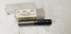 Kennameta 118596351 3/4×3/4×4 6-flute Carbide End Mill.