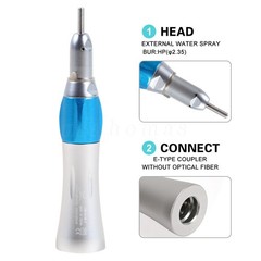 Estilo NSK Dental Contra Angulo Baja Velocidad Pieza de Mano 2Hole Micromotor