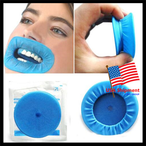 10pc Dental Mouth Opener Cheek Retractor O-Shape Rubber Dam
