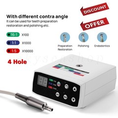 Dental LED Brushless Electric Micro Motor / 1:1/1:5/1:4.2 Optic LED Handpiece