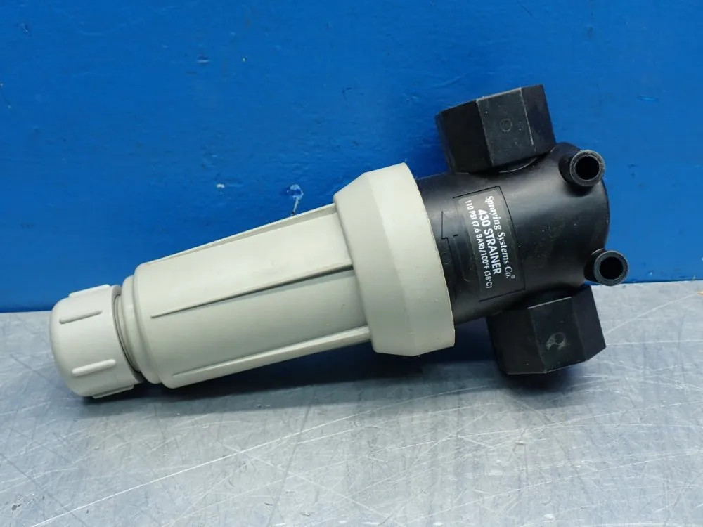 SPRAYING SYSTEMS CO. 430 LIQUID LINE STRAINER 430