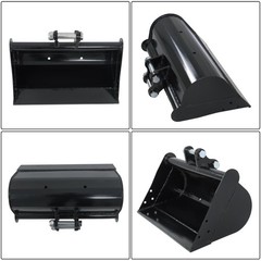 Plain Bucket Attachment for 0.8ton-1ton 1.5ton Mini Excavator Digger 600mm