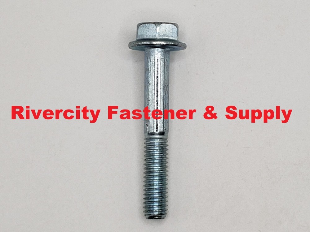 M6-1.0×40 Flange Bolts 6mm x 1.0 x 40mm Grade 10.9 Steel Screws M6x1.0 x 40