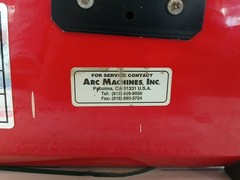 ARC MACHINES 207A Orbital Welder Power Supply 110V-220V AC 50/60 Hz 1 Phase