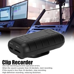 64GB Portable Voice Activated Recorder for Lectures & Meetings, Audio Recording