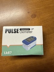 Finger tip Pulse Oximeter Blood Oxygen meter SpO2 Heart Rate Monitor LK87