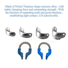 Dental Matrix Bands Ring Sectional Matrice Clamp Fit Garrison Palodent V3 System