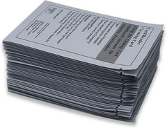 Convenient 50 Count Alcohol-Free Pre-Saturated Cleaning Cards for Card Machines