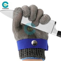 Stainless Steel Mesh Protective Glove Knife Cut Resistant Chain Mail Work Safety