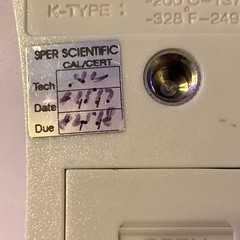 SPER Scientific Type K/J Digital Thermometer With K Probe-dual Input Temperature