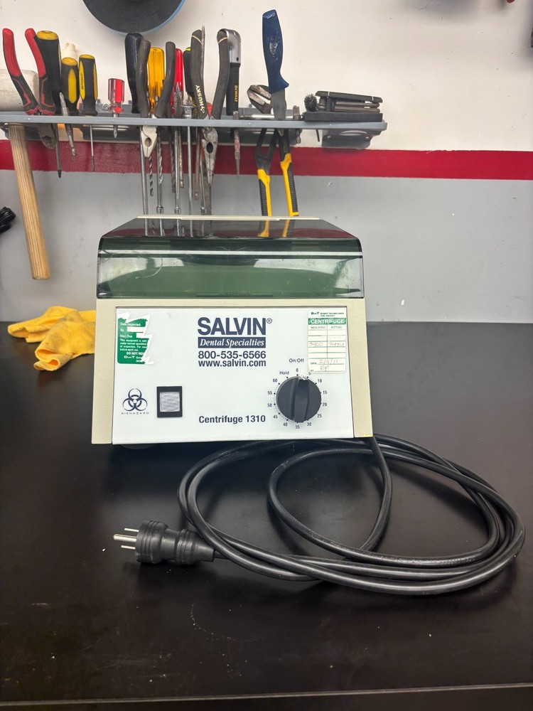 Salvin Dental Specialties Centrifuge 1310 | 3400 RPM | Fixed Angle Rotor | PRF/P